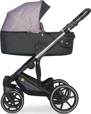 Детская коляска 2 в 1 Expander Exeo 02 Purple (черная ткань – сиреневая ткань)